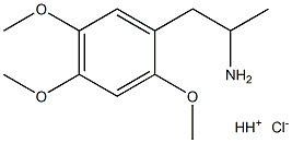 1-(2,4,5-trimethoxyphenyl)propan-2-amine 구조식 이미지