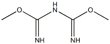 Imidodicarbonimidic acid, 1,3-dimethyl ester Structure