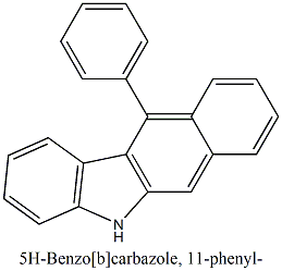 5H-Benzo[b]carbazole, 11-phenyl- Structure