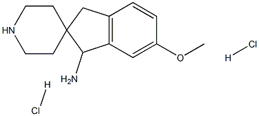 1-Amino-6-methoxy-spiro'indane-2,4'-piperidine dihydrochloride 구조식 이미지