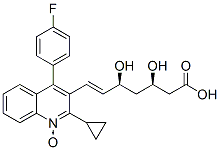 Pitavastatin Impurity 12 구조식 이미지