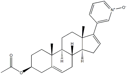 Abiraterone Acetate N-Oxide Impurity Structure