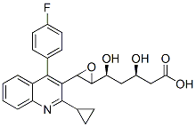 Pitavastatin Impurity 13 Structure