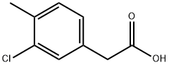 2-(3-chloro-4-methylphenyl)acetic acid Structure