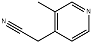 2-(3-METHYLPYRIDIN-4-YL)ACETONITRILE 구조식 이미지