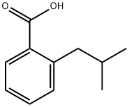2-(2-methylpropyl)benzoic acid Structure
