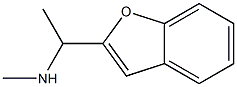 [1-(1-benzofuran-2-yl)ethyl](methyl)amine Structure