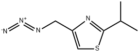 4-(Azidomethyl)-2-(1-methylethyl)thiazole Structure