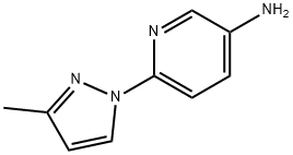 3-AMINO-6-(3-METHYL-1H-PYRAZOL-1-YL)PYRIDINE Structure