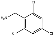 Benzenemethanamine, 2,4,6-trichloro- 구조식 이미지