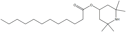 2,2,6,6-Tetramethylpiperidin-4-yl dodecanoate Structure