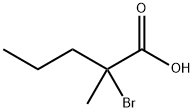 2-BROMO-2-METHYLPENTANOIC ACID 구조식 이미지