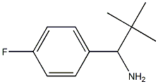 1-(4-fluorophenyl)-2,2-dimethylpropan-1-amine Structure