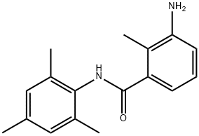 3-amino-2-methyl-N-(2,4,6-trimethylphenyl)benzamide Structure