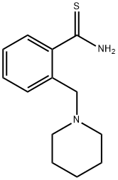 2-(piperidin-1-ylmethyl)benzenecarbothioamide Structure