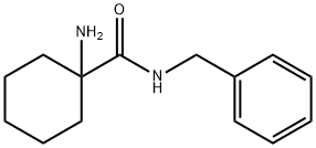 1-amino-N-benzylcyclohexanecarboxamide Structure