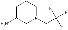 1-(2,2,2-trifluoroethyl)piperidin-3-amine Structure