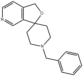 Spiro[furo[3,4-c]pyridine-3(1H),4'-piperidine], 1'-(phenylmethyl)- Structure