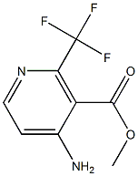 methyl 4-amino-2-(trifluoromethyl)nicotinate Structure