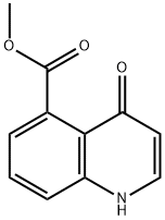 methyl 4-oxo-1,4-dihydroquinoline-5-carboxylate Structure