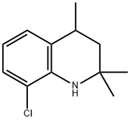 8-chloro-2,2,4-trimethyl-1,2,3,4-tetrahydroquinoline Structure
