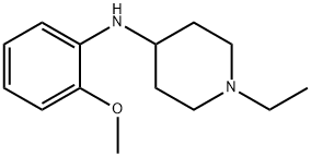 1-ethyl-N-(2-methoxyphenyl)piperidin-4-amine 구조식 이미지