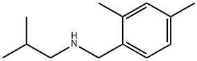 [(2,4-dimethylphenyl)methyl](2-methylpropyl)amine Structure