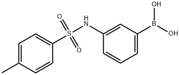 [3-[[(4-methylphenyl)sulfonyl]amino]phenyl]boronic acid 구조식 이미지