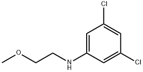 3,5-dichloro-N-(2-methoxyethyl)aniline 구조식 이미지