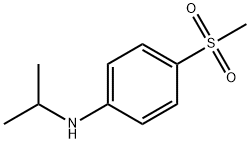 4-methanesulfonyl-N-(propan-2-yl)aniline 구조식 이미지
