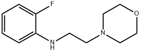 2-fluoro-N-[2-(morpholin-4-yl)ethyl]aniline Structure