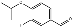 3-Fluoro-4-isopropoxybenzaldehyde Structure