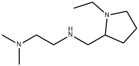 [2-(dimethylamino)ethyl][(1-ethylpyrrolidin-2-yl)methyl]amine 구조식 이미지