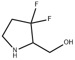 (3,3-difluoropyrrolidin-2-yl)methanol Structure