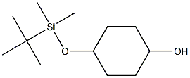 (1r,4r)-4-((tert-butyldimethylsilyl)oxy)cyclohexan-1-ol Structure