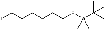 (1,1-Dimethylethyl)[(6-iodohexyl)oxy]dimethylsilane 구조식 이미지