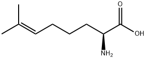 (S)-2-amino-7-methyloct-6-enoicacid Structure