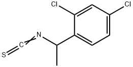 2,4-dichloro-1-(1-isothiocyanatoethyl)benzene Structure