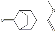 methyl endo-8-oxobicyclo[3.2.1]octane-3-carboxylate 구조식 이미지