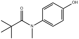 N-(4-hydroxyphenyl)-N,2,2-trimethylpropanamide Structure