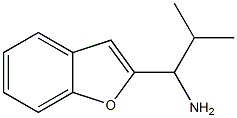 1-(1-benzofuran-2-yl)-2-methylpropan-1-amine 구조식 이미지