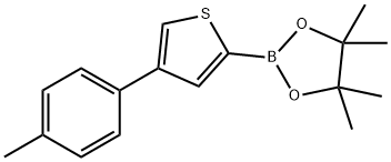 4-(4-Tolyl)thiophene-2-boronic acid pinacol ester Structure