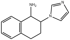2-(1H-imidazol-1-yl)-1,2,3,4-tetrahydronaphthalen-1-amine 구조식 이미지