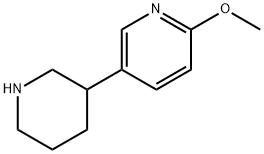 2-methoxy-5-piperidin-3-ylpyridine 구조식 이미지