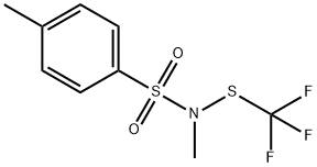N-Methyl-N-[(trifluoromethyl)thio]-p-toluenesulfonamide 구조식 이미지