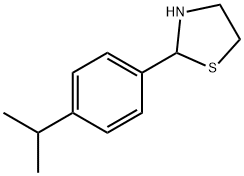 2-(4-isopropylphenyl)thiazolidine Structure