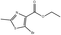 ethyl 5-bromo-2-methyl-1,3-thiazole-4-carboxylate 구조식 이미지