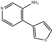 3-AMINO-4-(3-THIENYL)PYRIDINE Structure