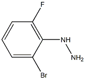 Hydrazine, (2-bromo-6-fluorophenyl)- Structure