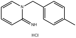 1-[(4-methylphenyl)methyl]-1,2-dihydropyridin-2-imine hydrochloride Structure